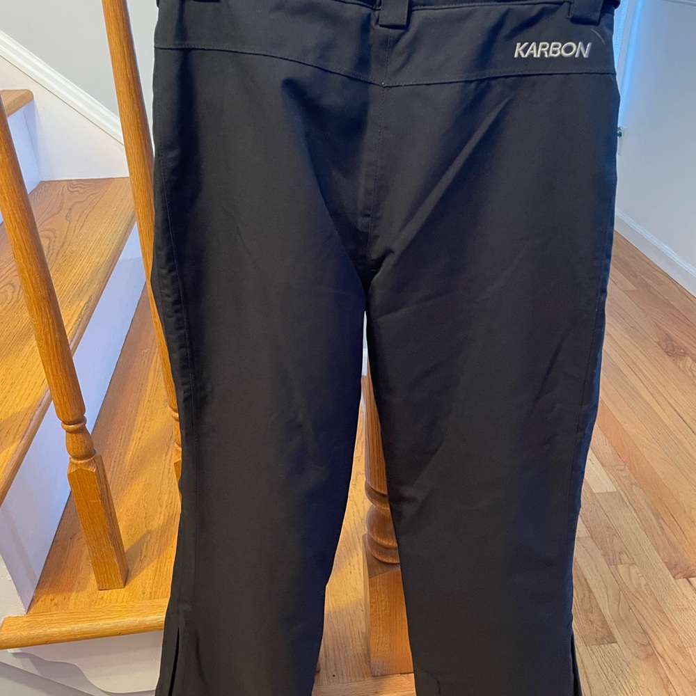Kids Black Ski / Snow Pants